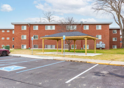 Exterior Brick Building